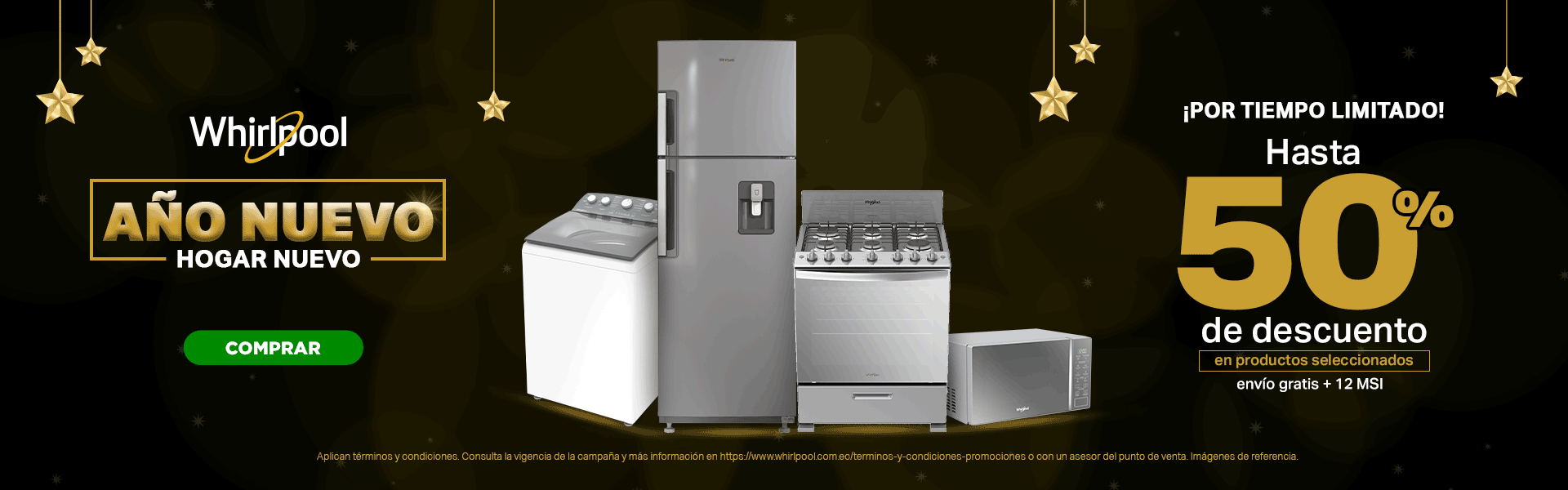 Ofertas navideñas Whirlpool Ecuador